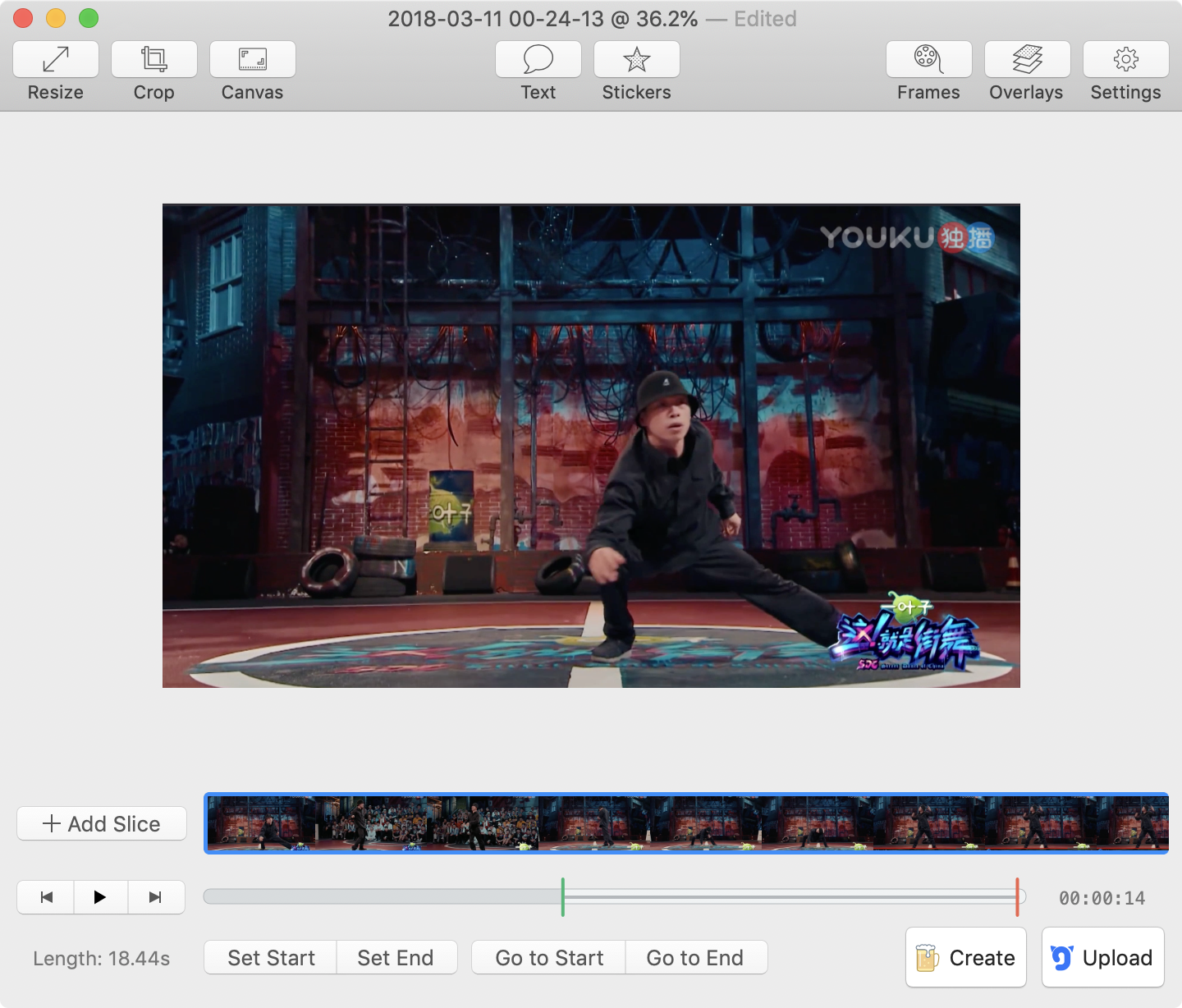3 是一款十分强大的 gif 图处理工具,之前是付费软件,后来被 gfycat